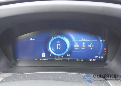 2020 Ford Explorer Platinum z USA, uszkodzony, nr VIN 1FM5K8HC0LGA44018